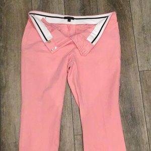 Pink size 14 Ann Taylor Devin trousers